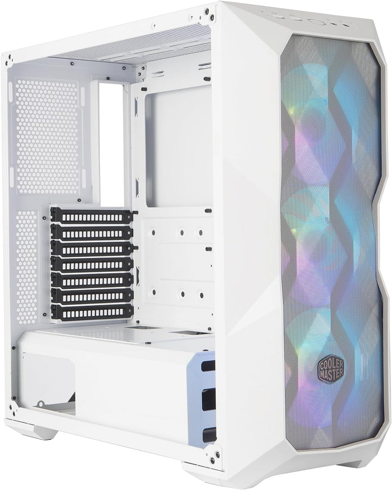 Cooler Master MasterBox TD500 Mesh White White ARGB Tempered Glass ATX Case MCB-D500D-WGNN-S01 