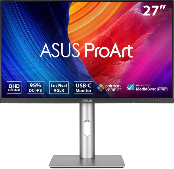 [最新產品] ASUS 27" ProArt Display PA278CFRV 100Hz 2K QHD IPS (16:9) 專業螢幕