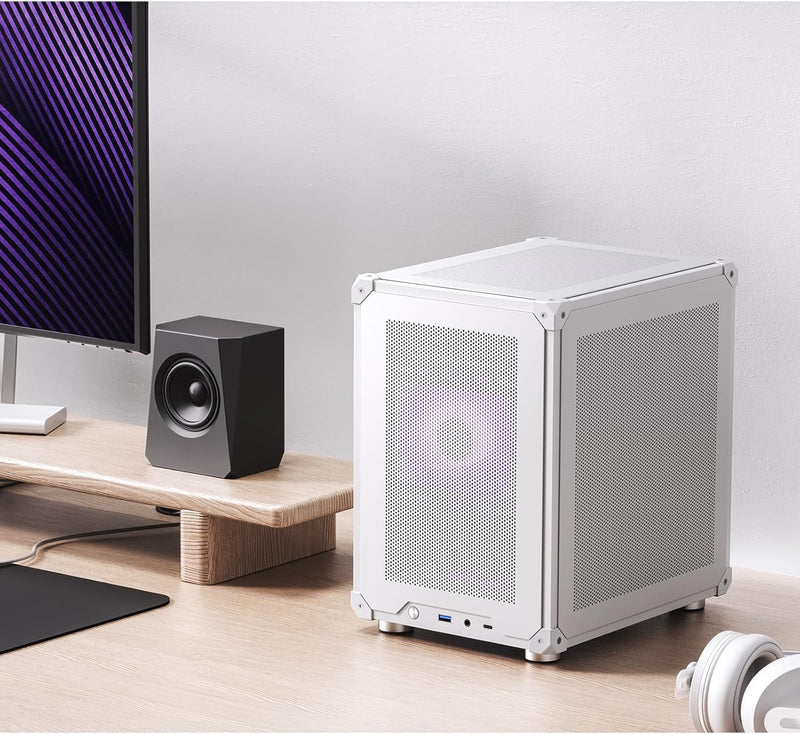 JONSBO C6 White White Mini-ITX Case 