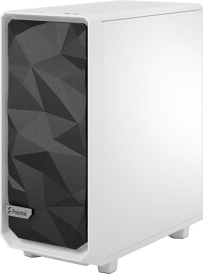 Fractal Design Meshify 2 Compact Clear White Tempered Glass ATX Case FD-C-MES2C-05