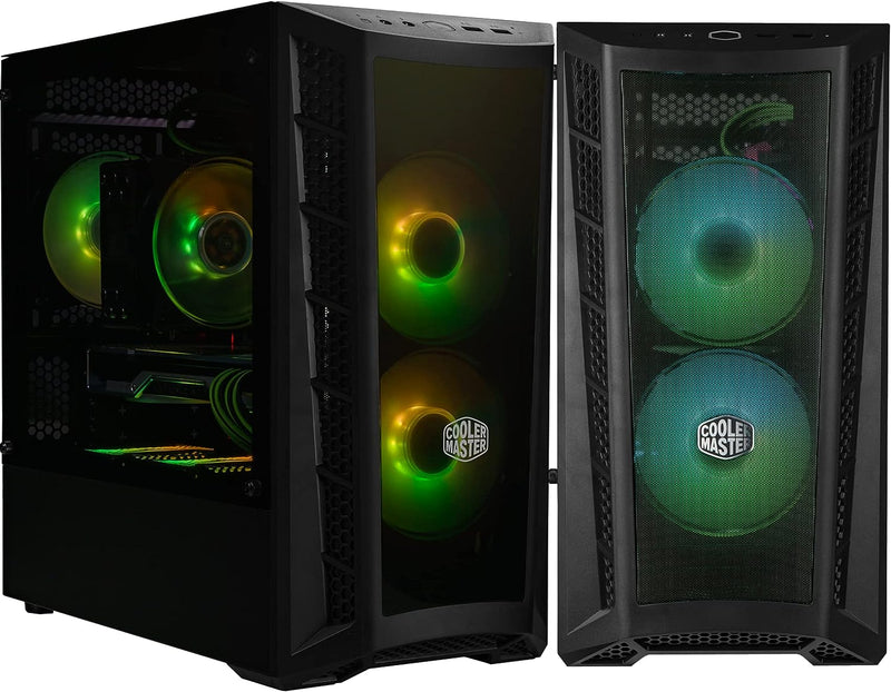 Cooler Master MasterBox MB311L Black 黑色 ARGB Tempered Glass Micro-ATX Case MCB-B311L-KGNN