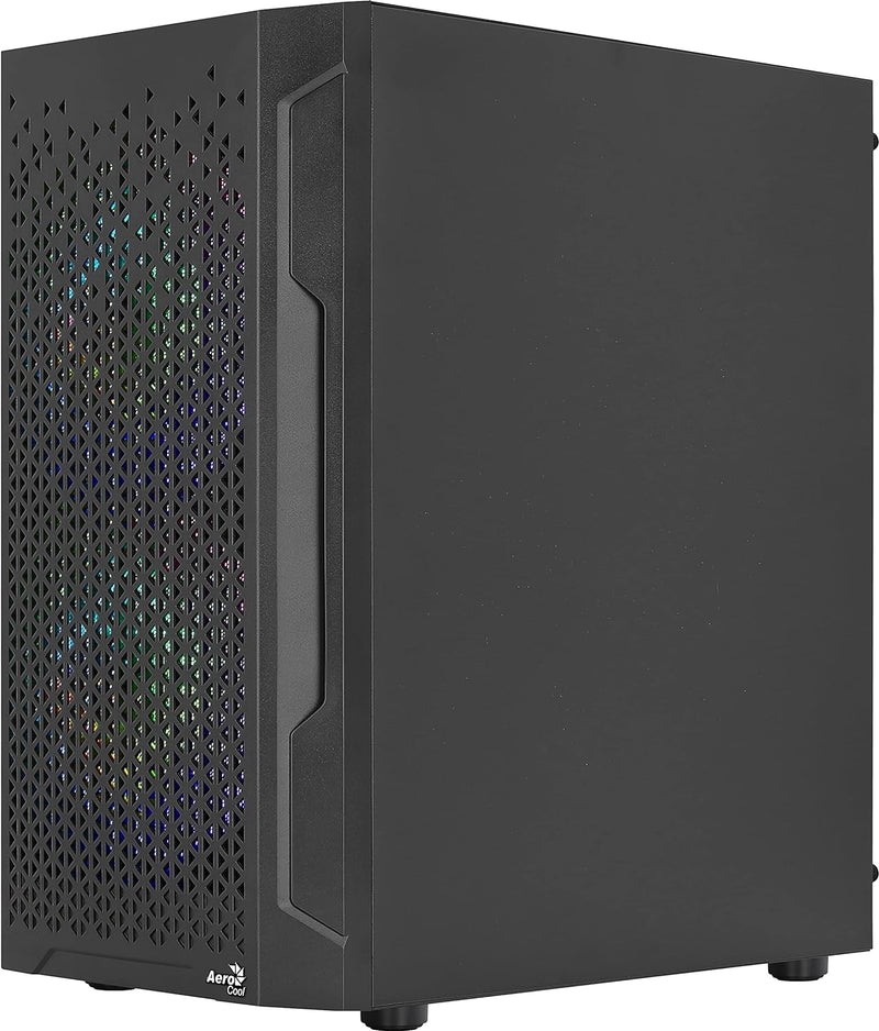 AeroCool Trinity Mini FRGB Black 黑色 Tempered Glass Micro-ATX Case