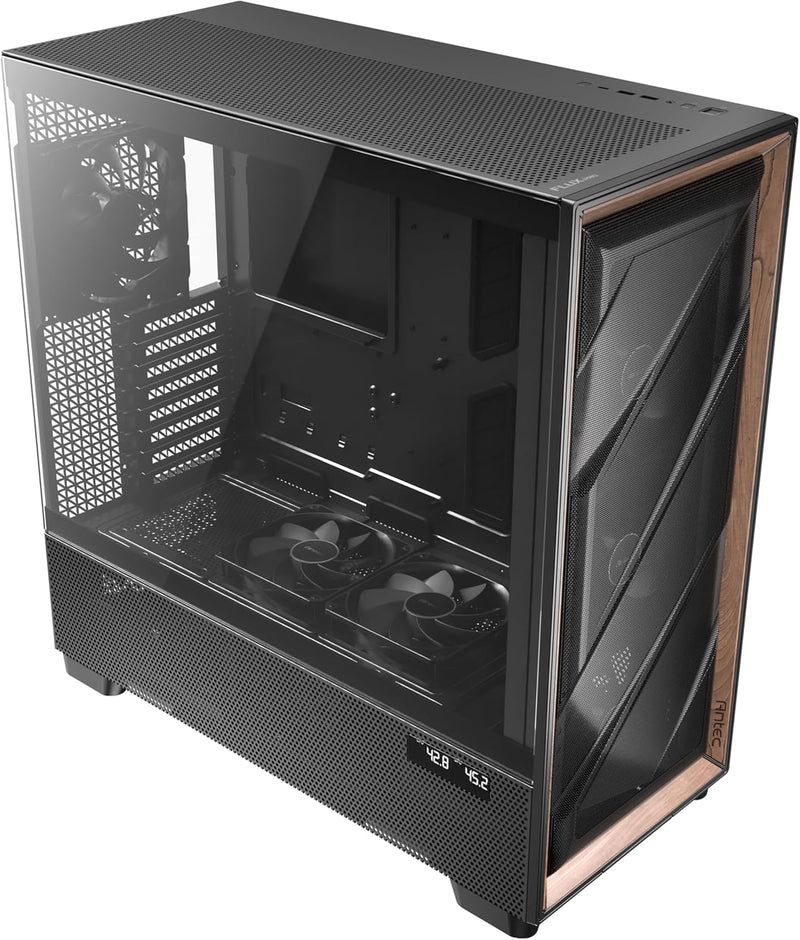 ANTEC FLUX PRO Black 黑色 Tempered Glass Full Tower E-ATX Case 支援背插式主機板 FLUX-PRO_EUV