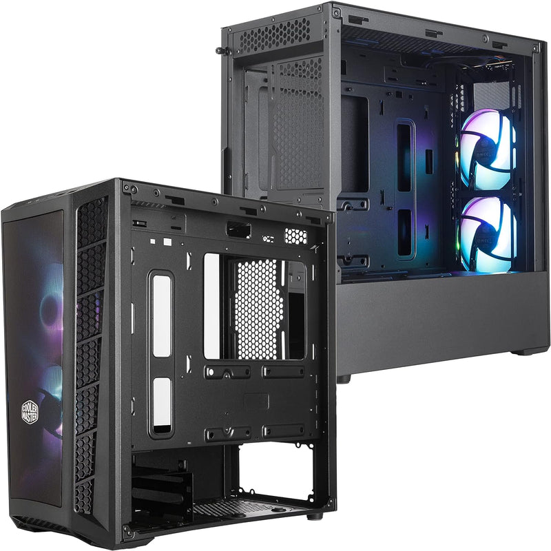 Cooler Master MasterBox MB311L Black Black ARGB Tempered Glass Micro-ATX Case MCB-B311L-KGNN 