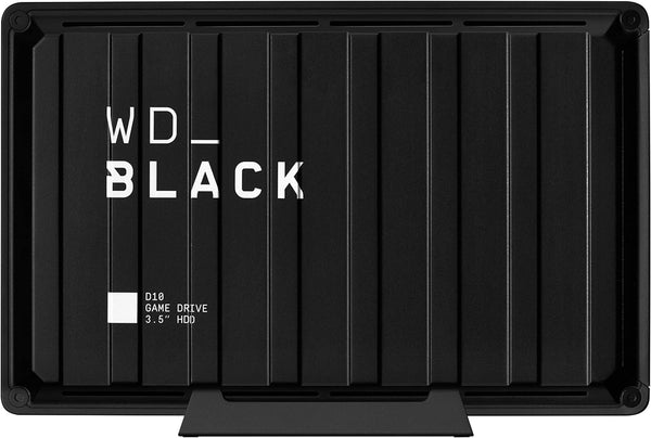 WD_BLACK 8TB D10 Game Drive 3.5" Compatible with PS4, Xbox One, PC, Mac WDBA3P0080HBK