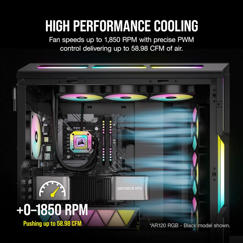 Corsair pmw & rgb fan store control