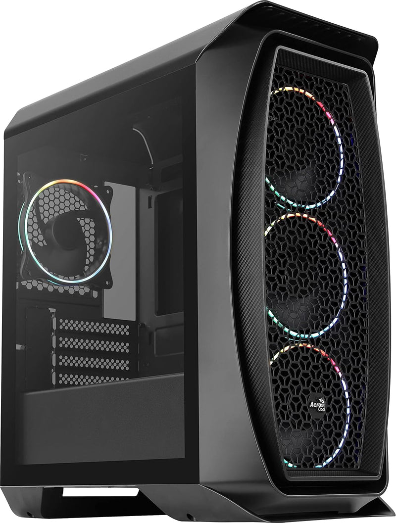 AeroCool Aero One Eclipse ARGB Black 黑色 Tempered Glass ATX Case