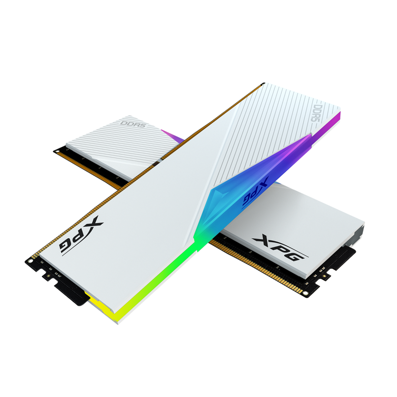 [炫光飆速] ADATA 32GB Kit (2x16GB) XPG LANCER RGB White 白色 AX5U5600C3616G-DCLARWH DDR5 5600MHz Memory