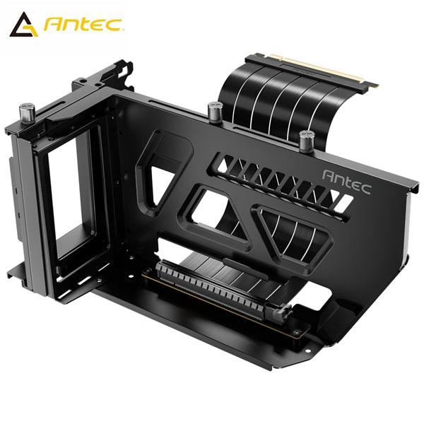 ANTEC SHIFT Black 黑色 VERTICAL GPU BRACKET with PCIE4.0 RISER CABLE (AT-ARCVB-BK190-PCIE4-RTX40)