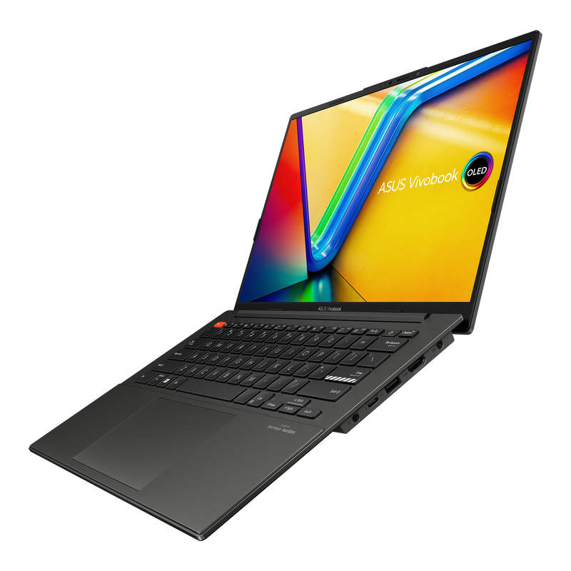 ASUS (K5504) VivoBook S 15 - Black / 15.6 / 3K 2880x1620, OLED / i5-13500H / 16G / 512G SSD / Intel Arc A350M, 4GD6 / W11H (3 years warranty) - VIVOBOOK S 15 OLED-IB5H 