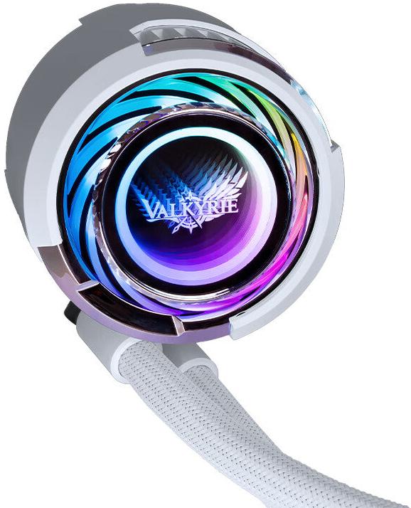 VALKYRIE C420-RGB White 420mm Liquid CPU Cooler