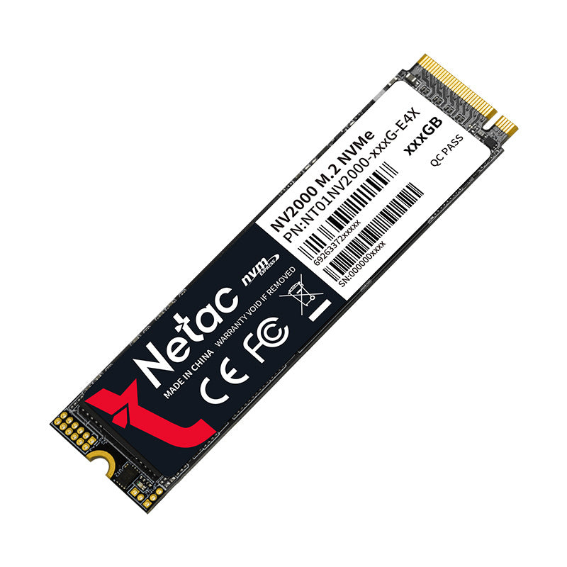 Netac 512GB NV2000 M.2 2280 PCle Gen3 x4 NVMe SSD NT01NV2000-512-E4X