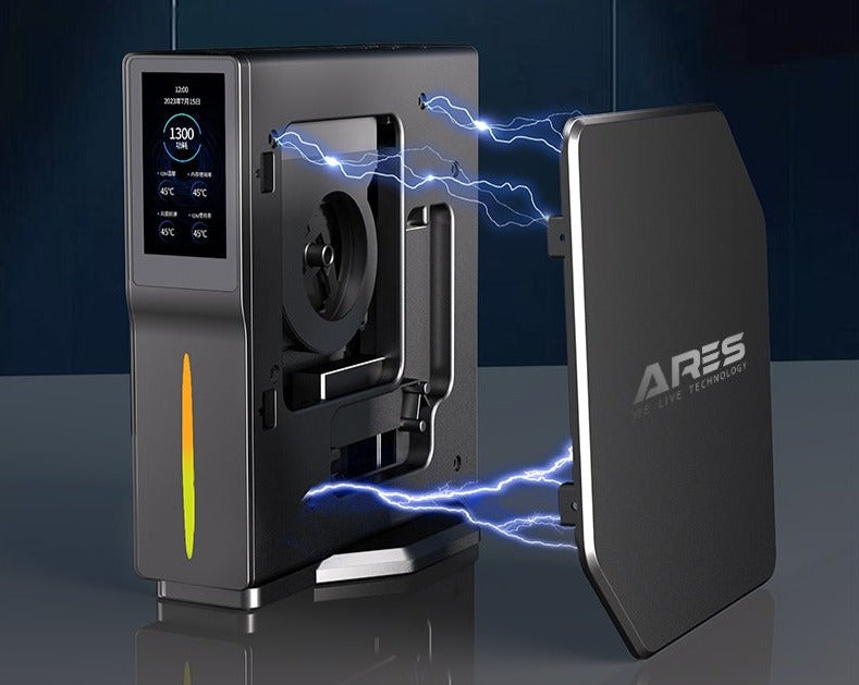 [最新產品] ARES Marbas Mini PC (N100/8GB/256GB/Wifi+BT/W11Home) 附設1.9"LCD螢幕，顯示CPU溫度、負載等資訊