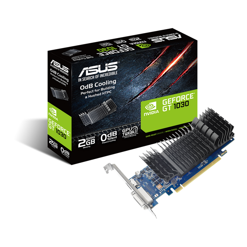 ASUS GeForce GT 1030 2GB GDDR5 (DI-E1030S2) 