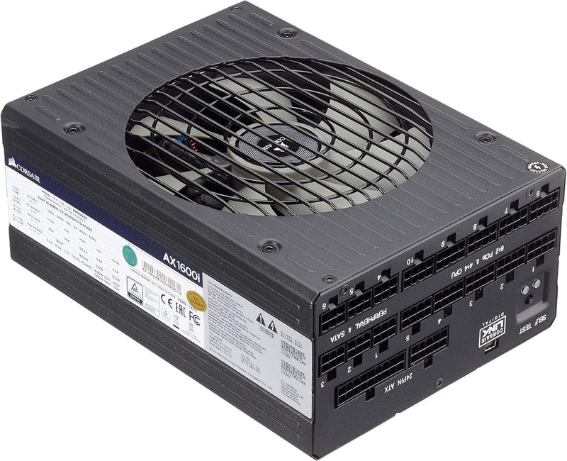 CORSAIR 1600W AX1600i Digital 80Plus Titanium Full Modular Power Supply (CP-9020087-UK)