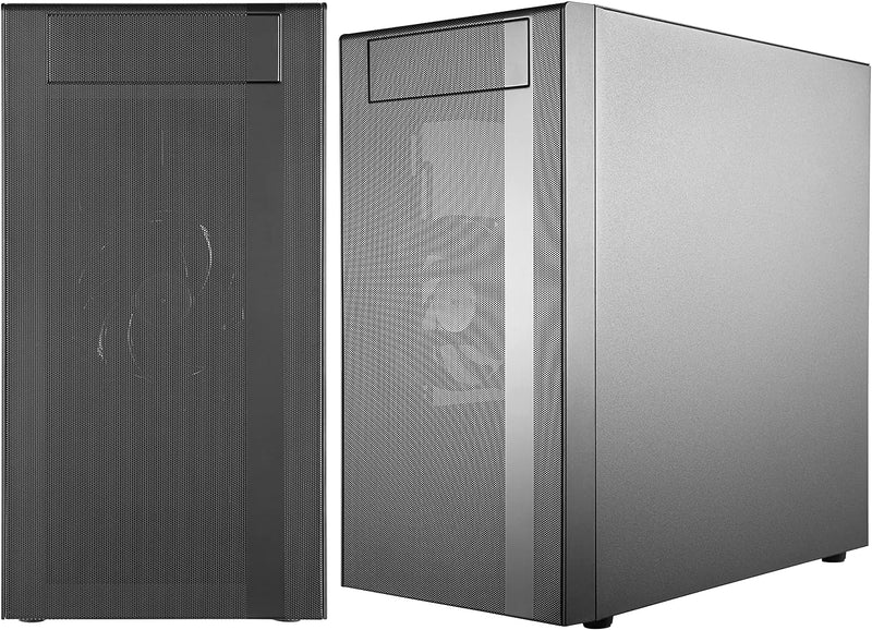 Cooler Master MasterBox NR400 with ODD Black Black Tempered Glass Micro-ATX Case MCB-NR400-KG5N 