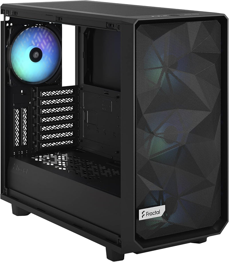 Fractal Design Meshify 2 RGB BLACK LIGHT Tempered Glass ATX Case FD-C-MES2A-06