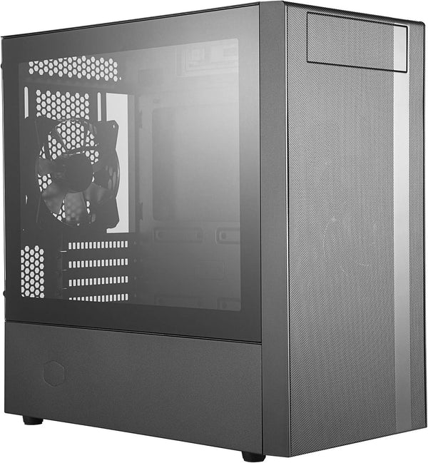 Cooler Master MasterBox NR400 with ODD Black 黑色Tempered Glass Micro-ATX Case MCB-NR400-KG5N