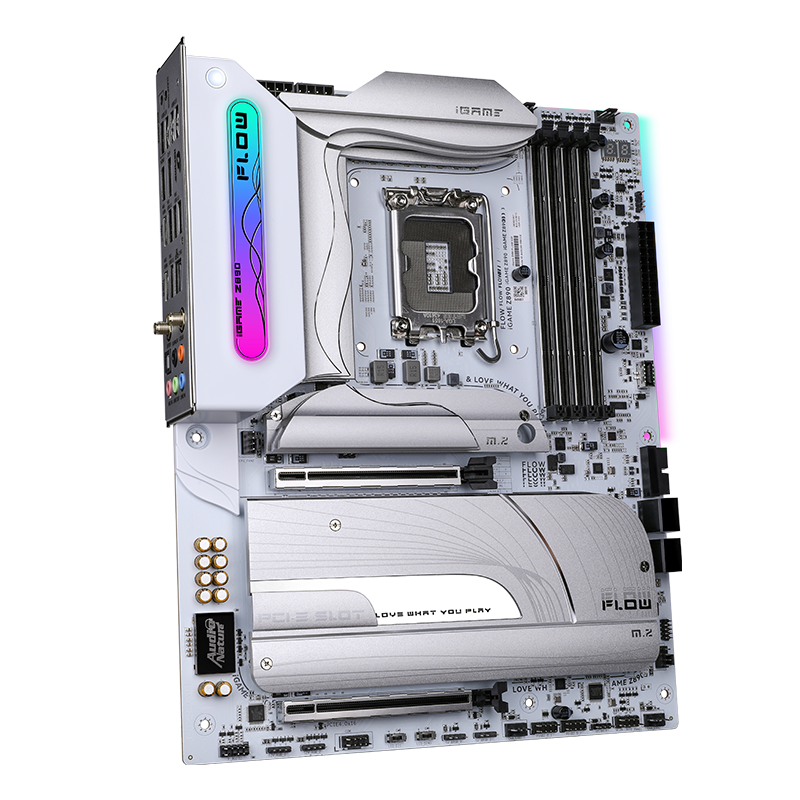 [最新產品] Colorful iGame Z890 FLOW V20 DDR5 LGA 1851 ATX (白色) 主機板