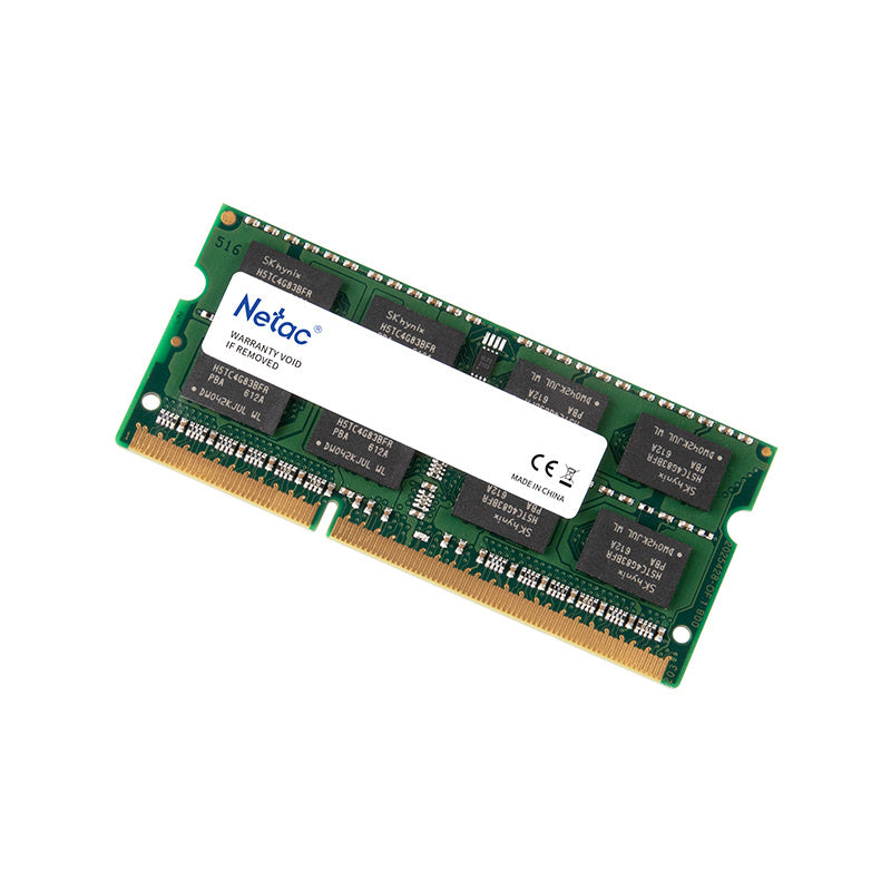 Netac 8GB Basic SO DDR3L-1600 204-Pin SODIMM Memory NTBSD3N16SP-08