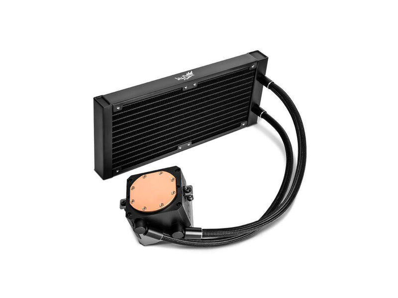 VALKYRIE E240 LOKI BLACK ARGB with LCD Display 240mm Liquid CPU Cooler