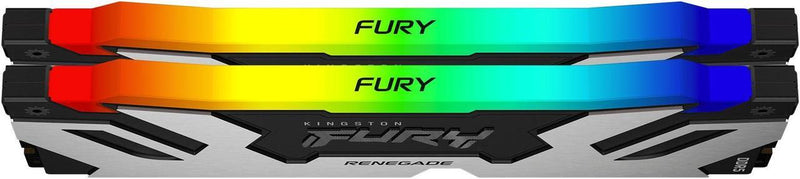 Kingston 48GB Kit (2x24GB) Fury Renegade DDR5 8400MHz CUDIMM Silver Desktop Memory KF584CU40RSAK2-48