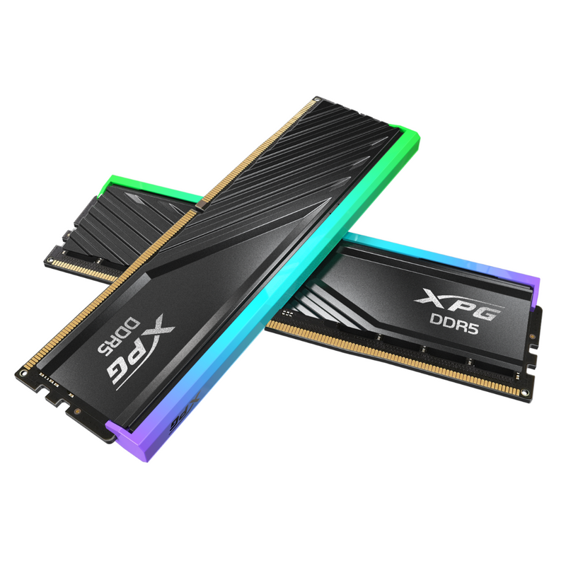 ADATA 32GB Kit (2x16GB) XPG LANCER BLADE RGB Black AX5U6000C3016G-DTLABRBK DDR5 6000MHz Memory AMD EXPO &amp; Intel XMP 3.0 (RM-LBRD32B) 