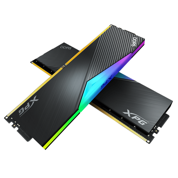 ADATA 64GB Kit (2x32GB) XPG LANCER RGB Black AX5U6400C3232G-DCLARBK DDR5 6400MHz Memory AMD EXPO &amp; Intel XMP 3.0