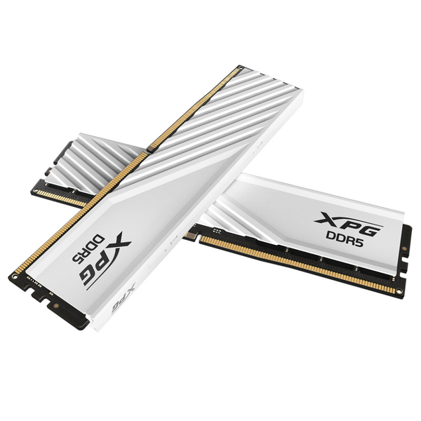 ADATA 32GB Kit (2x16GB) XPG LANCER BLADE White AX5U6000C3016G-DTLABWH DDR5 6000MHz Memory AMD EXPO &amp; Intel XMP 3.0 