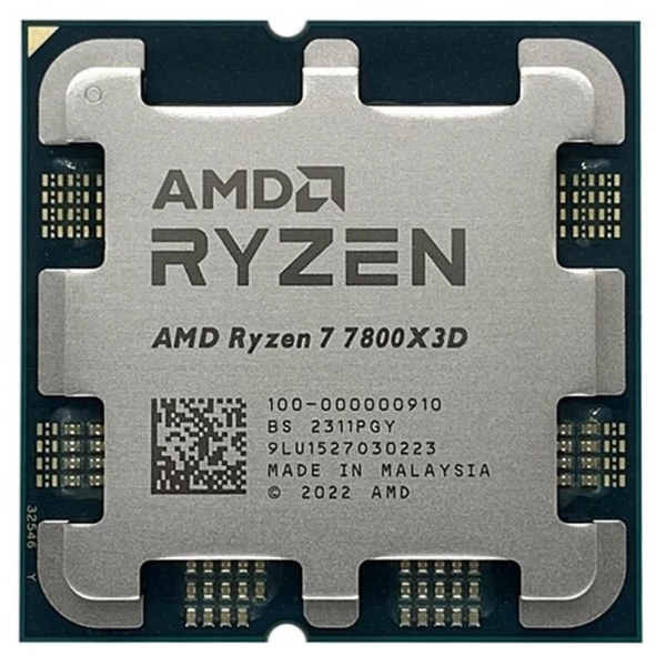 AMD Ryzen 7 7800X3D Tray Processor 8C 16T Socket AM5 香港行貨.3年保養