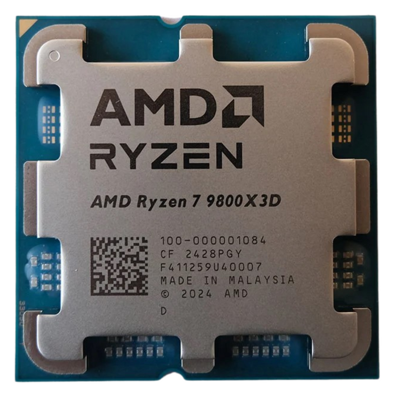 AMD Ryzen 7 9800X3D Tray Processor 8C 16T Socket AM5