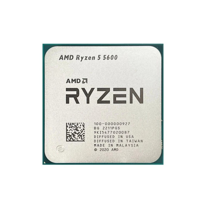 AMD Ryzen 5 5600 Tray Processor 6C 12T AM4 Socket 香港行貨.3年保養