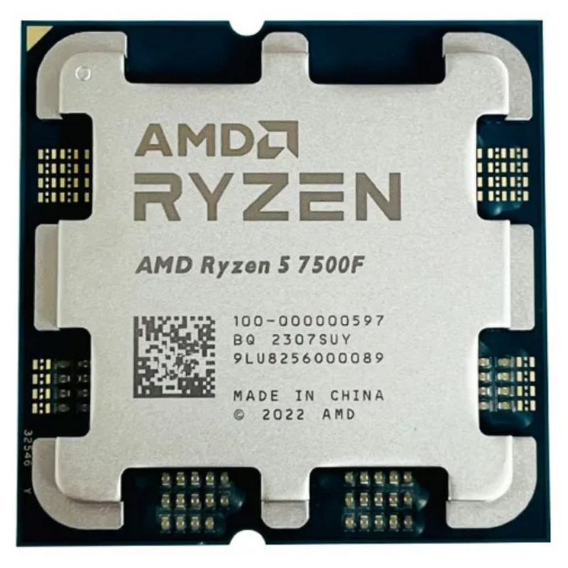 AMD Ryzen 5 7500F Tray Processor 6C 12T Socket AM5 香港行貨.3年保養