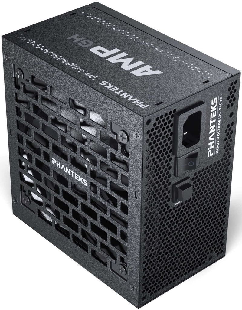 Phanteks AMP GH 750W ATX3.1 PCIe 5.1 80 Plus Gold Full Modular Power Supply - BLACK (PH-P750GH_BK01)