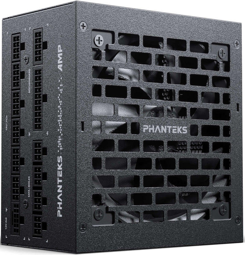 Phanteks AMP GH 750W ATX3.1 PCIe 5.1 80 Plus Gold Full Modular Power Supply - BLACK (PH-P750GH_BK01)