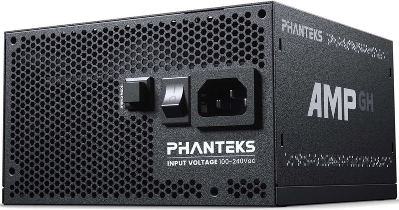 Phanteks AMP GH 750W ATX3.1 PCIe 5.1 80 Plus Gold Full Modular Power Supply - BLACK (PH-P750GH_BK01)