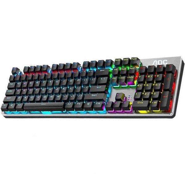 AOC GK410 Gaming Keyboard Green axis mechanical keyboard 