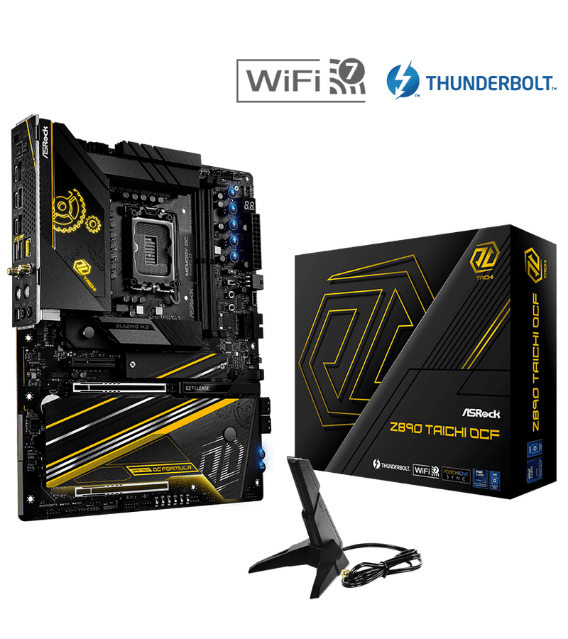 ASRock Z890 Taichi OCF DDR5,LGA 1851 ATX Motherboard 