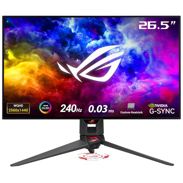 【好抵買】ASUS 27" ROG Swift PG27AQDM 240Hz 2K QHD OLED (16:9) 電競顯示器