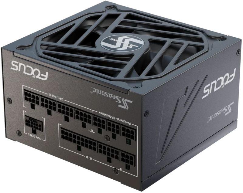 Seasonic 750W Focus GX-750 ATX3.0 80Plus Gold Full Modular Power Supply - SSR-750FX3(G)