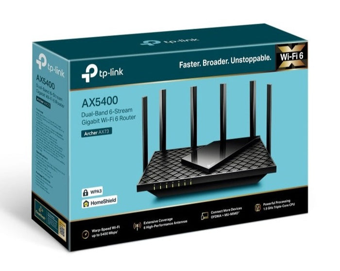 TP-Link Archer AX73 AX5400 Wi-Fi 6 Gigabit Router