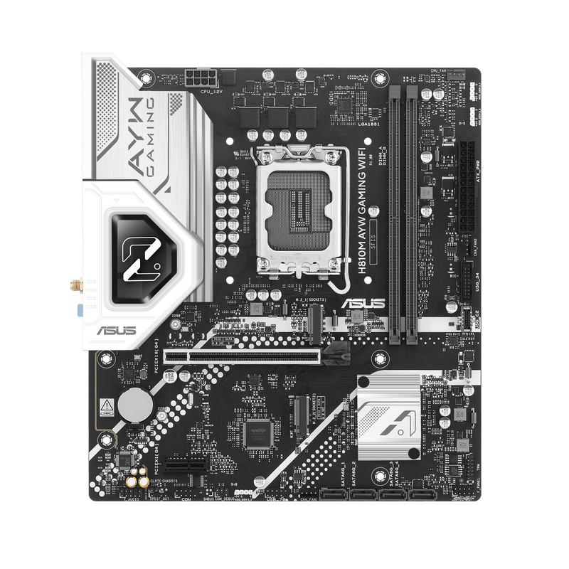 ASUS H810M AYW GAMING WIFI-CSM DDR5,LGA 1851 mATX Motherboard