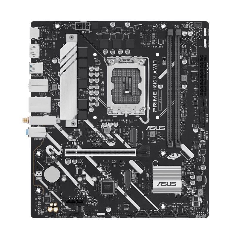 ASUS PRIME H810M-A WIFI-CSM DDR5,LGA 1851 mATX Motherboard