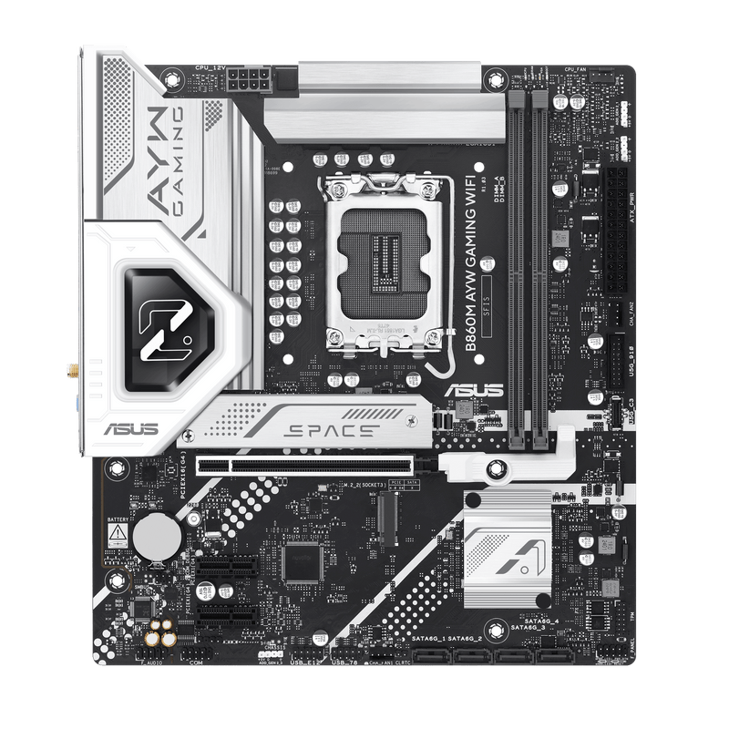 ASUS B860M AYW GAMING WIFI DDR5,LGA 1851 mATX Motherboard