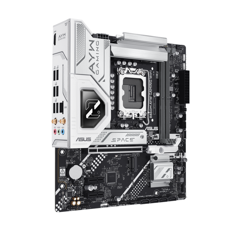 ASUS B860M AYW GAMING WIFI DDR5,LGA 1851 mATX Motherboard