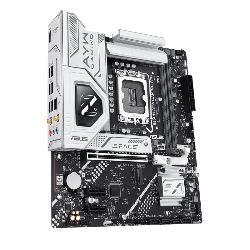 ASUS B860M AYW GAMING WIFI DDR5,LGA 1851 mATX Motherboard