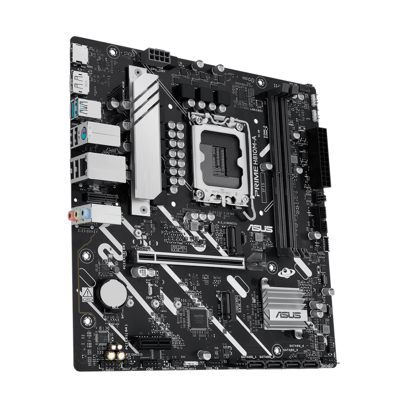 ASUS PRIME H810M-A-CSM DDR5,LGA 1851 mATX Motherboard