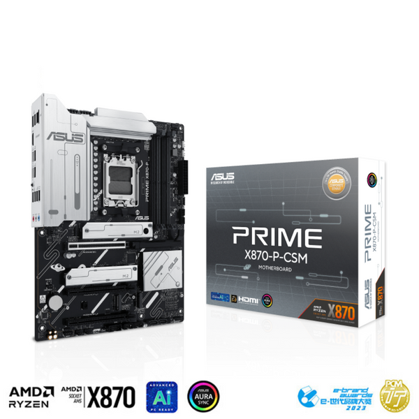 ASUS PRIME X870-P-CSM DDR5,Socket AM5 ATX Motherboard