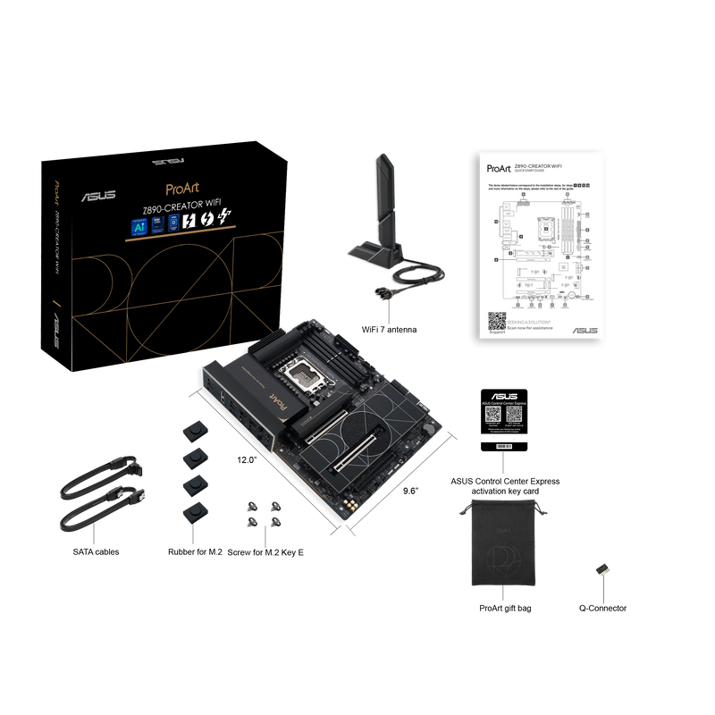 ASUS ProArt Z890-CREATOR WIFI DDR5,LGA 1851 ATX Motherboard