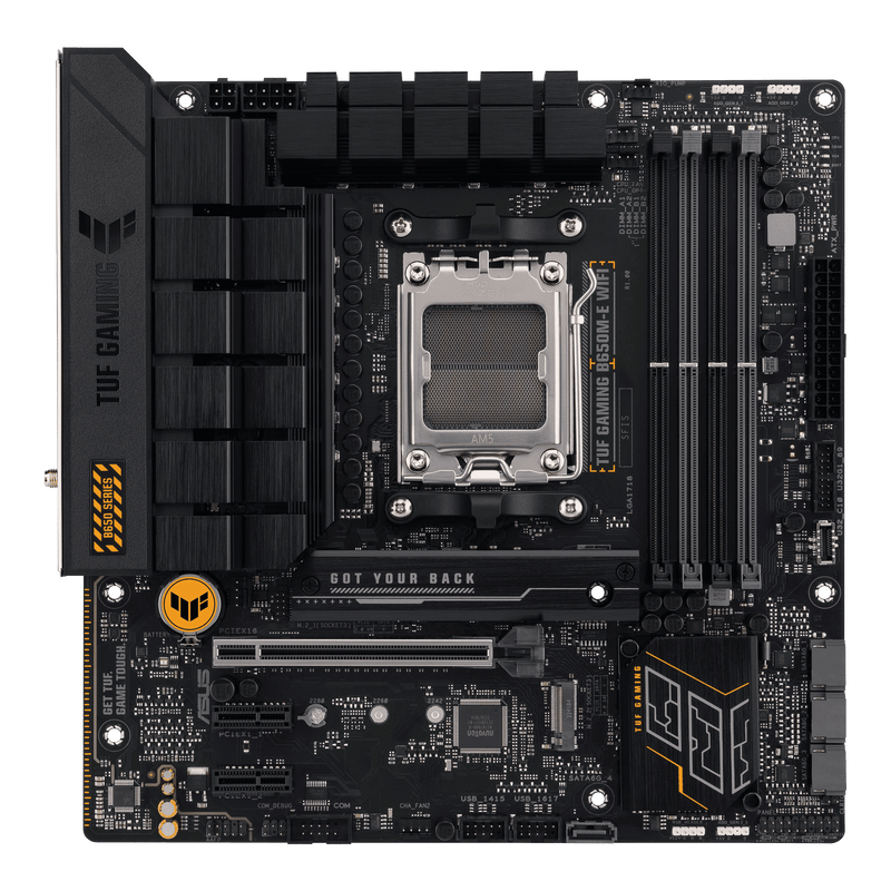 ASUS TUF GAMING B650M-E WIFI DDR5,Socket AM5 mATX Motherboard 